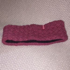 Woven Ear Warmer w/ Fleece Lining